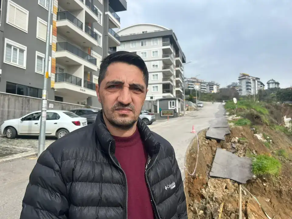 Alanya’da Dere Kenarındaki Yol Çöktü: 46 Daireli Lüks Sitede Korku 6